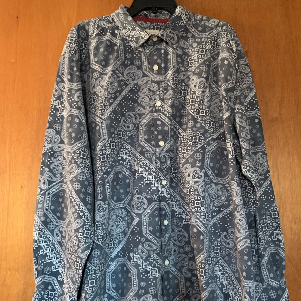 Men’s The Territory Ahead Paisley Casual Shirt XXL